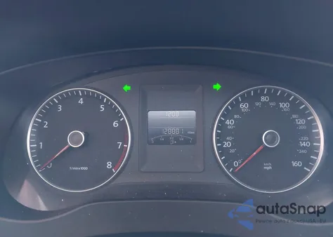 2012 Volkswagen Jetta 2.5L Sel из США, поврежденный, VIN 3VWLX7AJ0CM326727